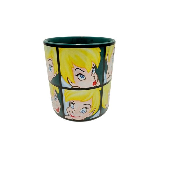 Disney Store Tinkerbell Mug With Multiple Expressions - 12 Oz - Picture 2 of 5